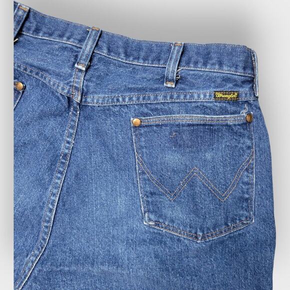 Wrangler Cowboy Cut Original Fit Heavyweight Vintage Men Jeans 38(36)x34(33) - Picture 4 of 11